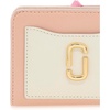 Marc Jacobs Womens The Utility Snapshot Mini Compact Wallet Peppermint Multi One Size(Rose Multi)
