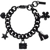 Marc Jacobs Charm Bracelet(Black Pave Mini Icon)