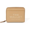 Marc Jacobs THE LEATHER MINI COMPACT WALLET(Camel)