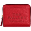 Marc Jacobs THE LEATHER MINI COMPACT WALLET(True Red)