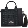 Marc Jacobs The Mini Crystal Canvas Tote(Black Crystals)