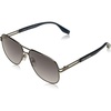 Marc Jacobs Women’s Modern Sunglasses(Dark Ruthenium)