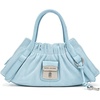 Marc Jacobs Women’s The Cristina Small Satchel(Blue Mist)