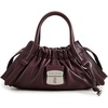 Marc Jacobs Women’s The Cristina Small Satchel(Dark Plum)