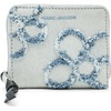Marc Jacobs Womens The Daisy Denim Mini Compact Wallet Light Wash One Size One Size(Light Wash)