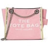Marc Jacobs Women’s The Denim Chain Crossbody Tote Bag(Ribbon Pink)