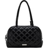 Marc Jacobs Womens The Quilted Leather Dual Satchel Black One Size