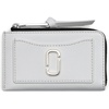 Marc Jacobs Women’s The Snapshot Top Zip Multi Wallet, Black, One Size(White)