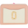 Marc Jacobs Womens The Utility Snapshot Mini Compact Wallet Peppermint Multi One Size(Rose Multi)