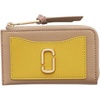 Marc Jacobs Womens The Utility Snapshot Top Zip Multi Wallet Camel Multi One Size(Joy Yellow Multi)