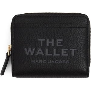 Marc Jacobs THE LEATHER MINI COMPACT WALLET(Black)