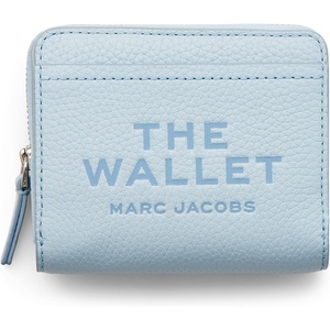 Marc Jacobs THE LEATHER MINI COMPACT WALLET(Cloud Blue)