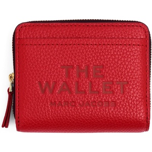 Marc Jacobs THE LEATHER MINI COMPACT WALLET(True Red)