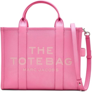 Marc Jacobs The Leather Medium Tote Bag Petal Pink One Size