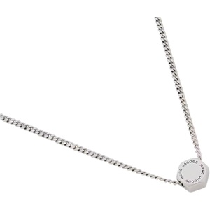 Marc Jacobs Womens Bolt Pendant Necklace(Antique silver)