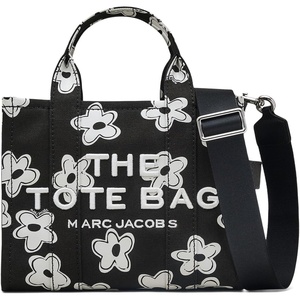 Marc Jacobs Women’s Small Tote Bag, 1x1x1(Black/White)