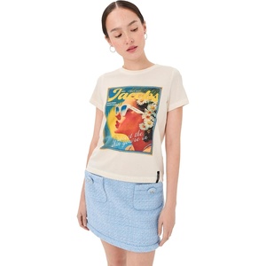 Marc Jacobs Women’s Sun Poster Femme Tee(White Multi)