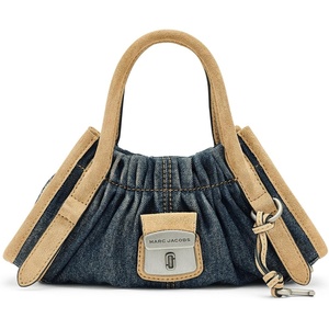 Marc Jacobs Women’s The Cristina Small Satchel(Dark Wash Indigo)