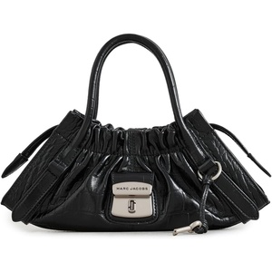 Marc Jacobs Women’s The Croc Cristina Small Satchel(Black)