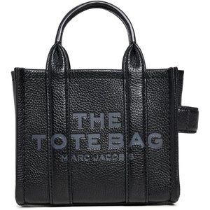 Marc Jacobs Women’s The Leather Crossbody Tote Bag(Black)