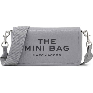 Marc Jacobs Women’s The Leather Mini Bag(Wolf Grey)