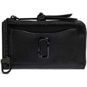 Marc Jacobs Women’s The Snapshot Top Zip Multi Wallet, Black, One Size(Black)