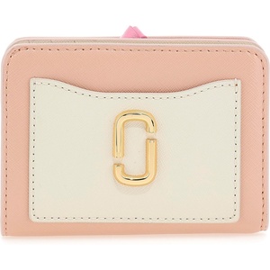 Marc Jacobs Womens The Utility Snapshot Mini Compact Wallet Peppermint Multi One Size(Rose Multi)